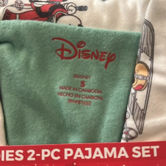 Disney Character Holiday Pajamas